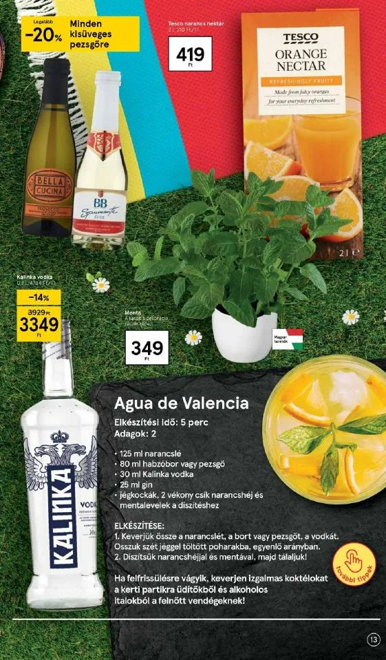 Tesco akciós újság Grill katalógus 05.27–06.09 – 13. oldal