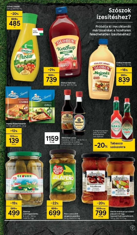 Tesco akciós újság Grill katalógus 05.27–06.09 – 17. oldal
