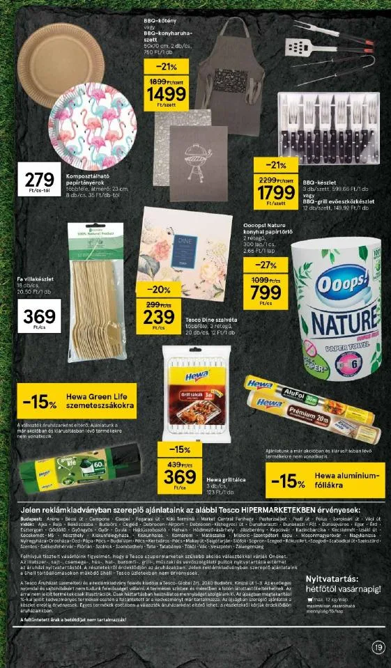 Tesco akciós újság Grill katalógus 05.27–06.09 – 19. oldal