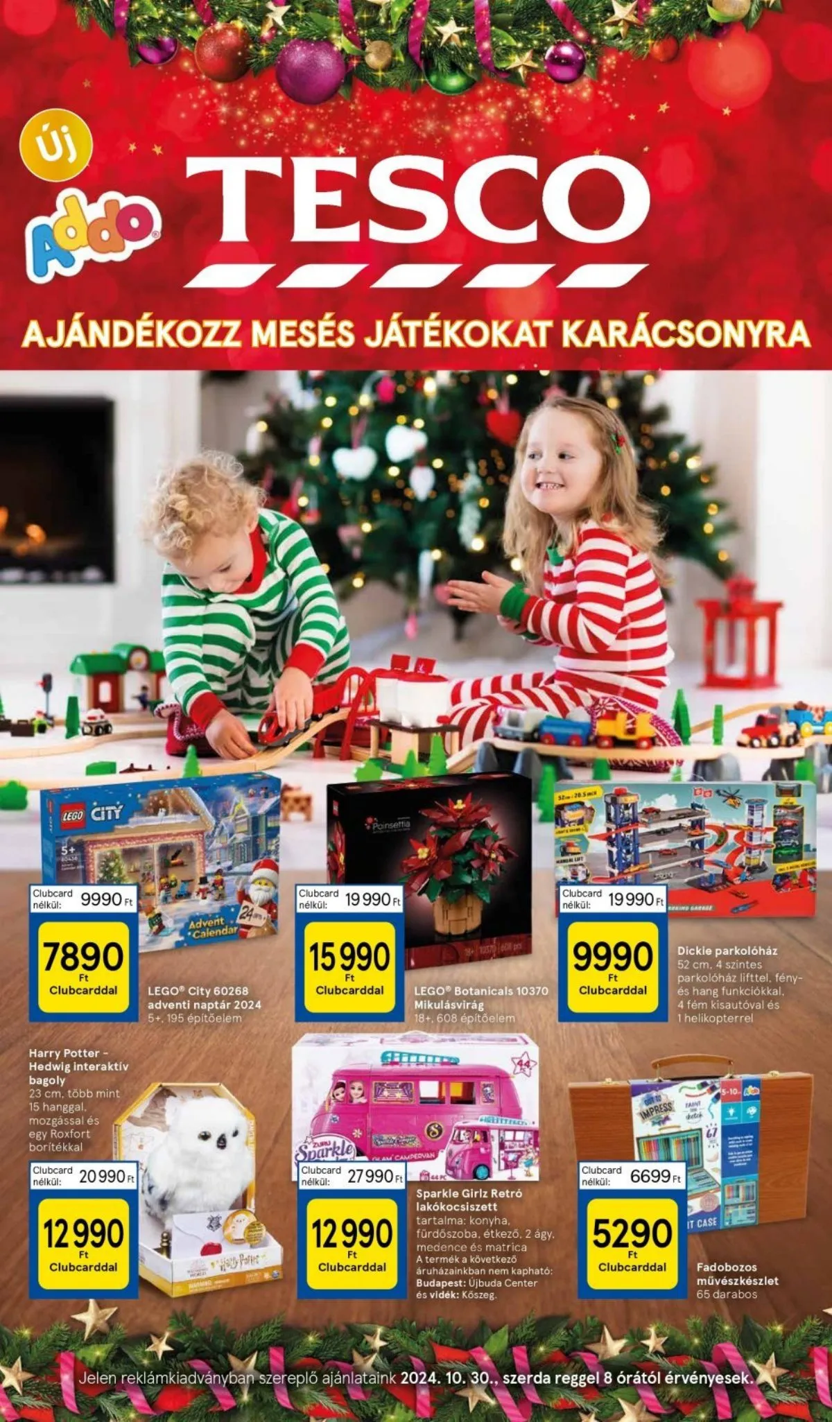 Tesco akciós újság Hipermarket Ajandekozas 10.30–10.30