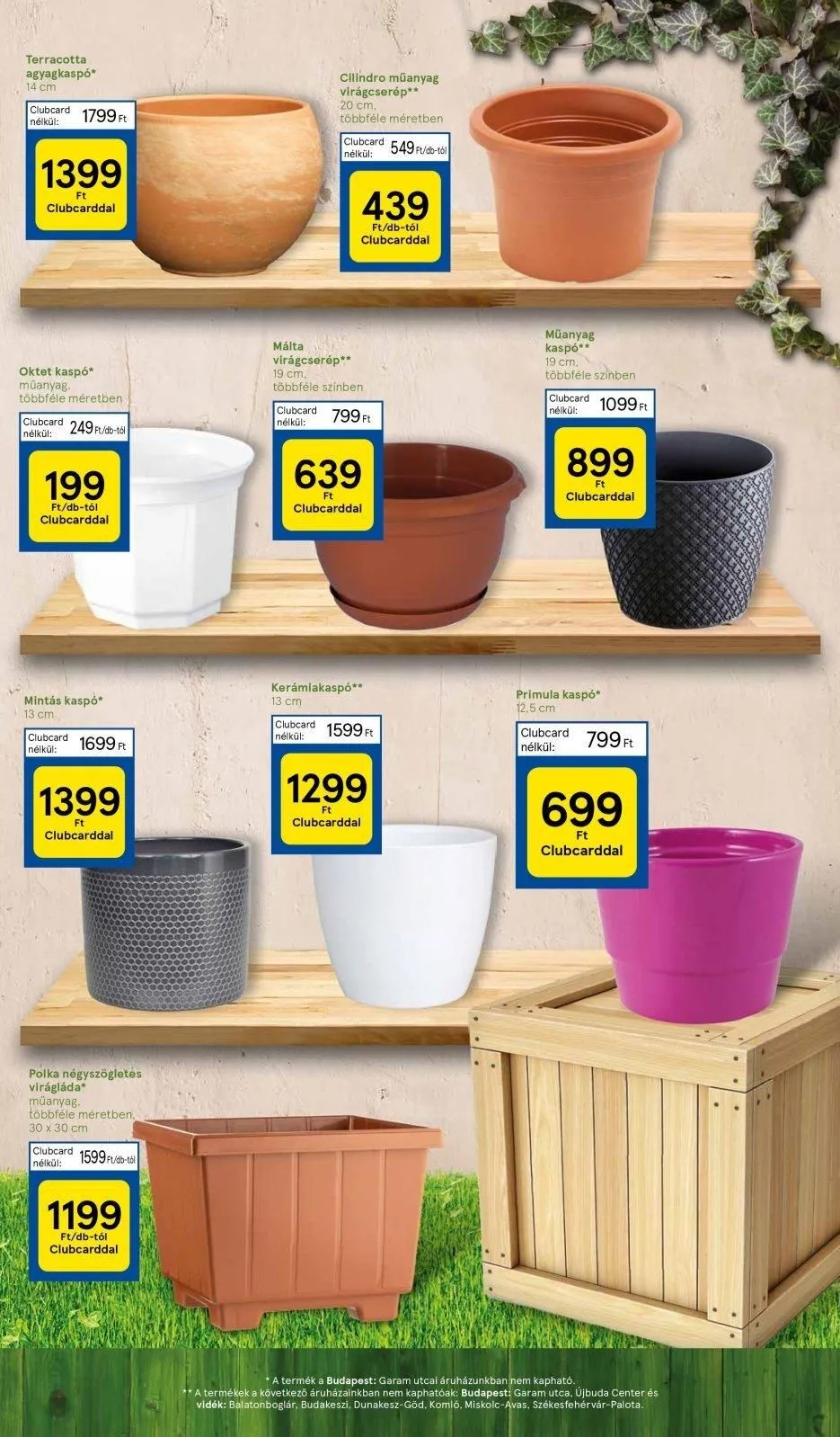 Tesco akciós újság Hipermarket Hiv a kert 02.28–03.20 – 11. oldal