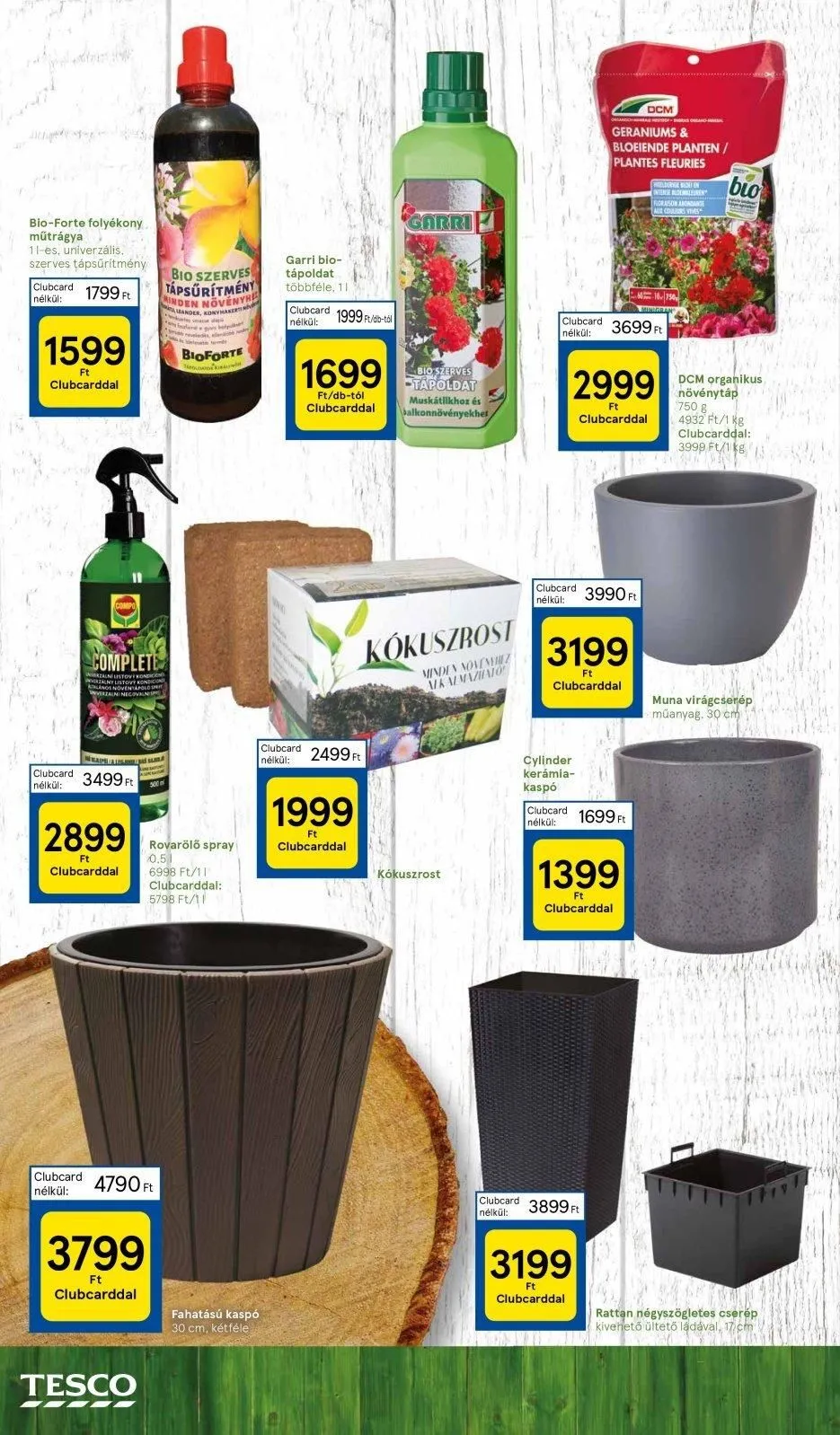 Tesco akciós újság Hipermarket Hiv a kert 02.28–03.20 – 18. oldal