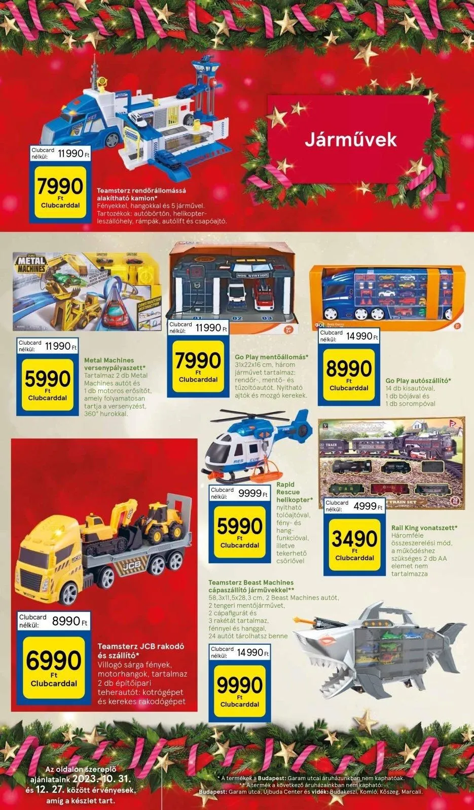 Tesco akciós újság Hipermarket játékok 10.31–11.21 – 14. oldal
