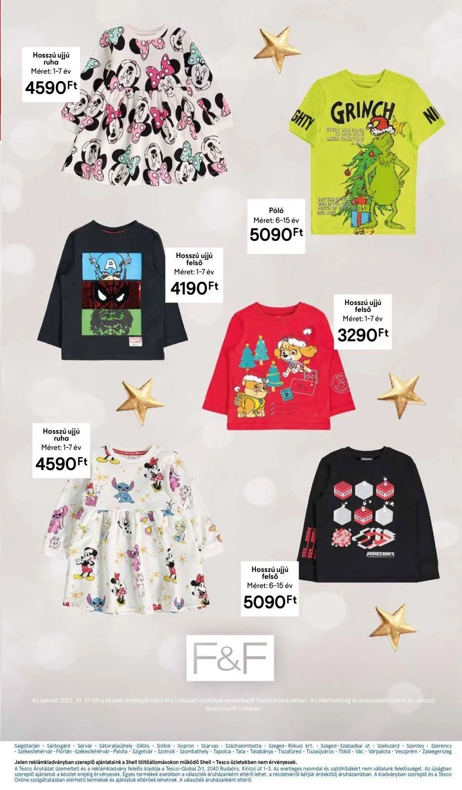 Tesco akciós újság Hipermarket játékok 10.31–11.21 – 19. oldal