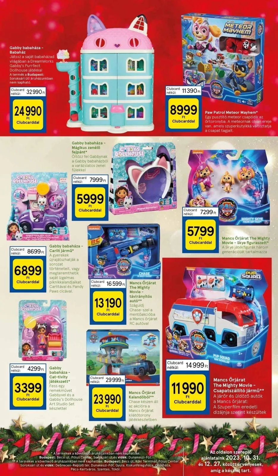 Tesco akciós újság Hipermarket játékok 10.31–11.21 – 21. oldal