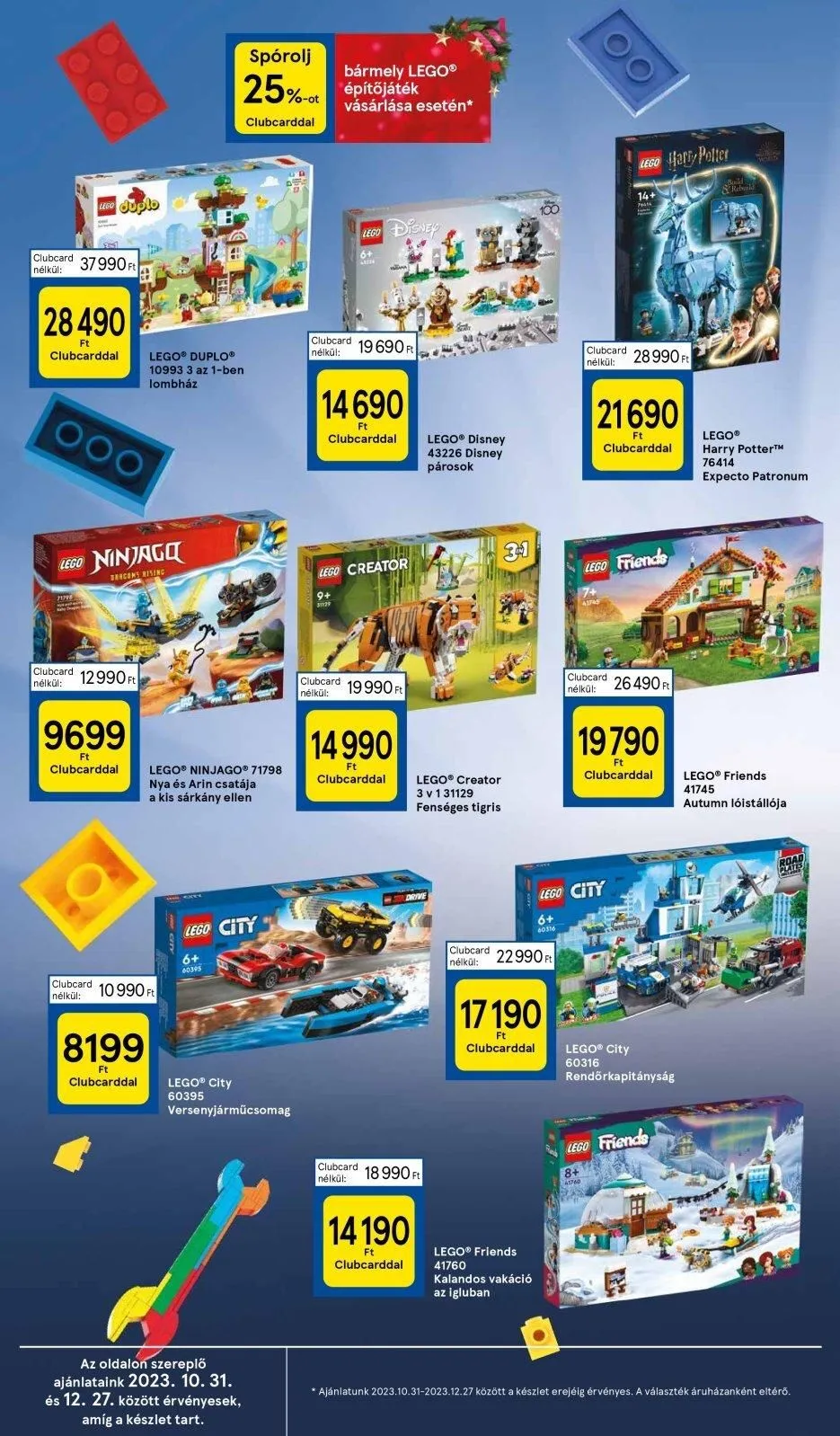 Tesco akciós újság Hipermarket játékok 10.31–11.21 – 24. oldal
