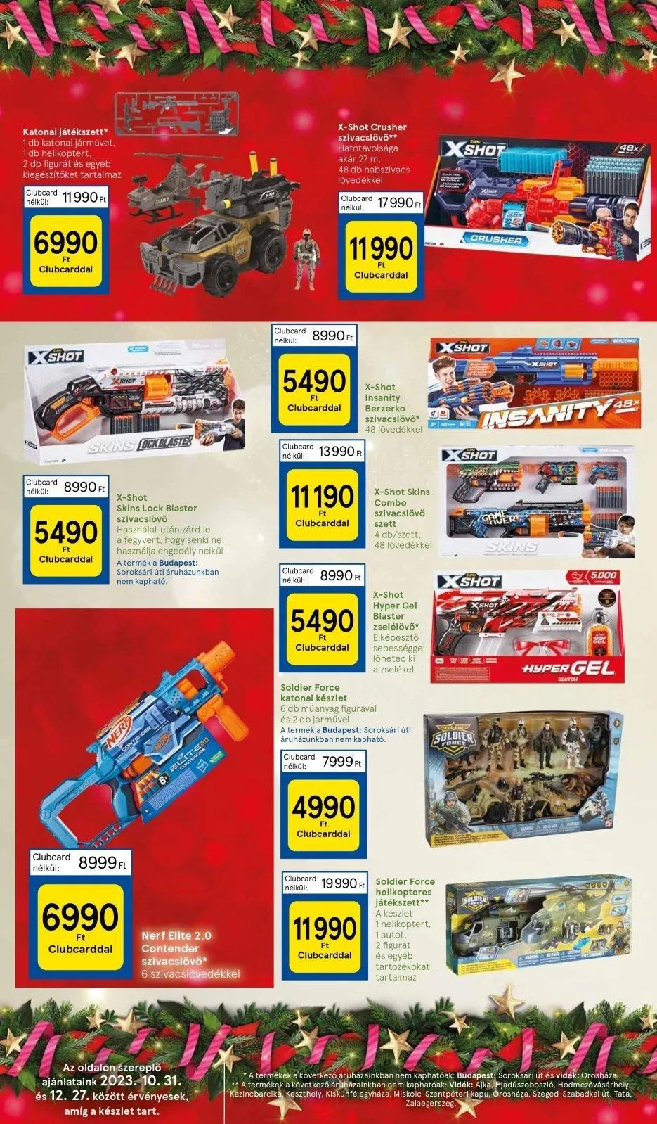 Tesco akciós újság Hipermarket játékok 10.31–11.21 – 26. oldal