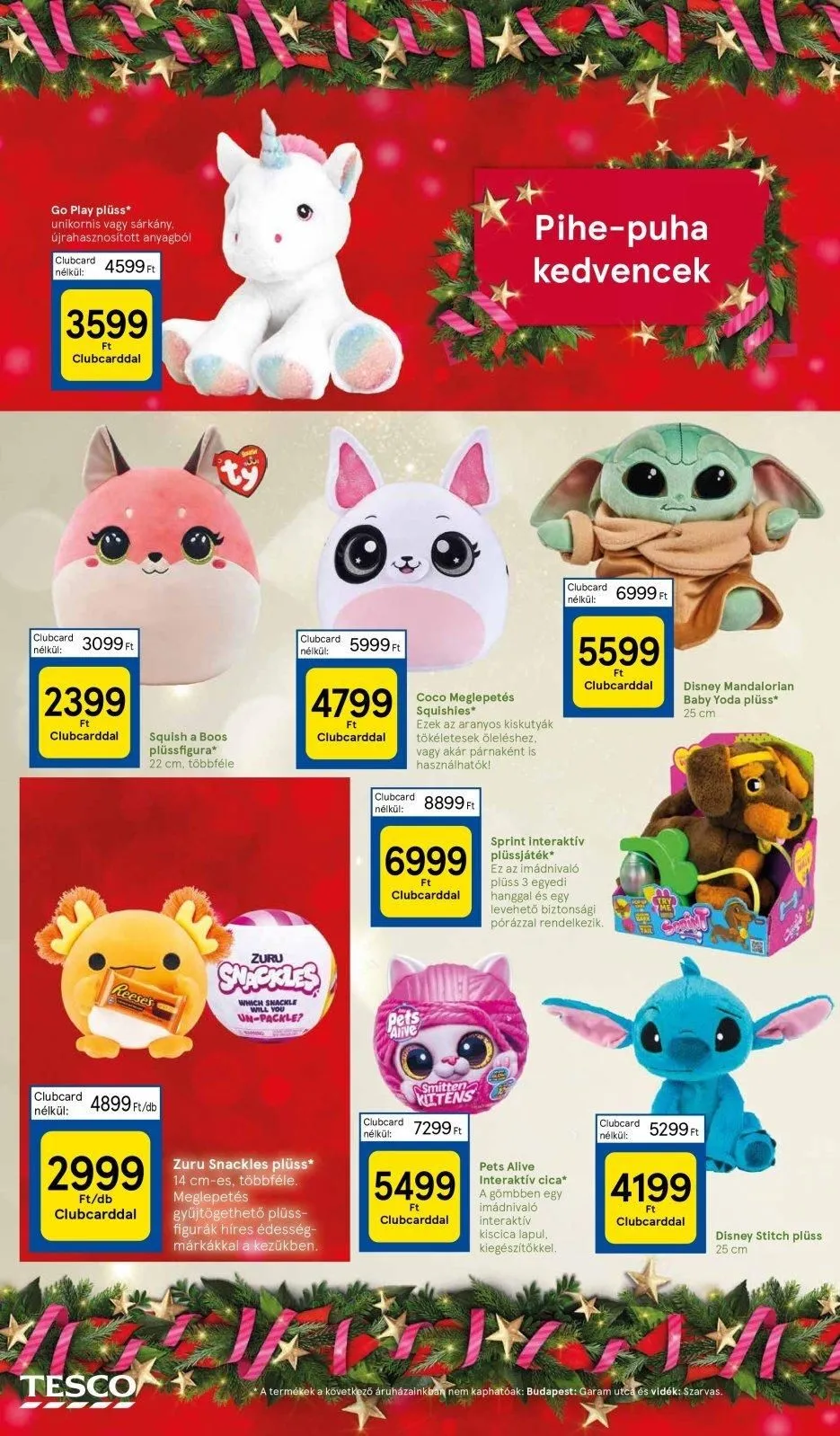Tesco akciós újság Hipermarket játékok 10.31–11.21 – 6. oldal
