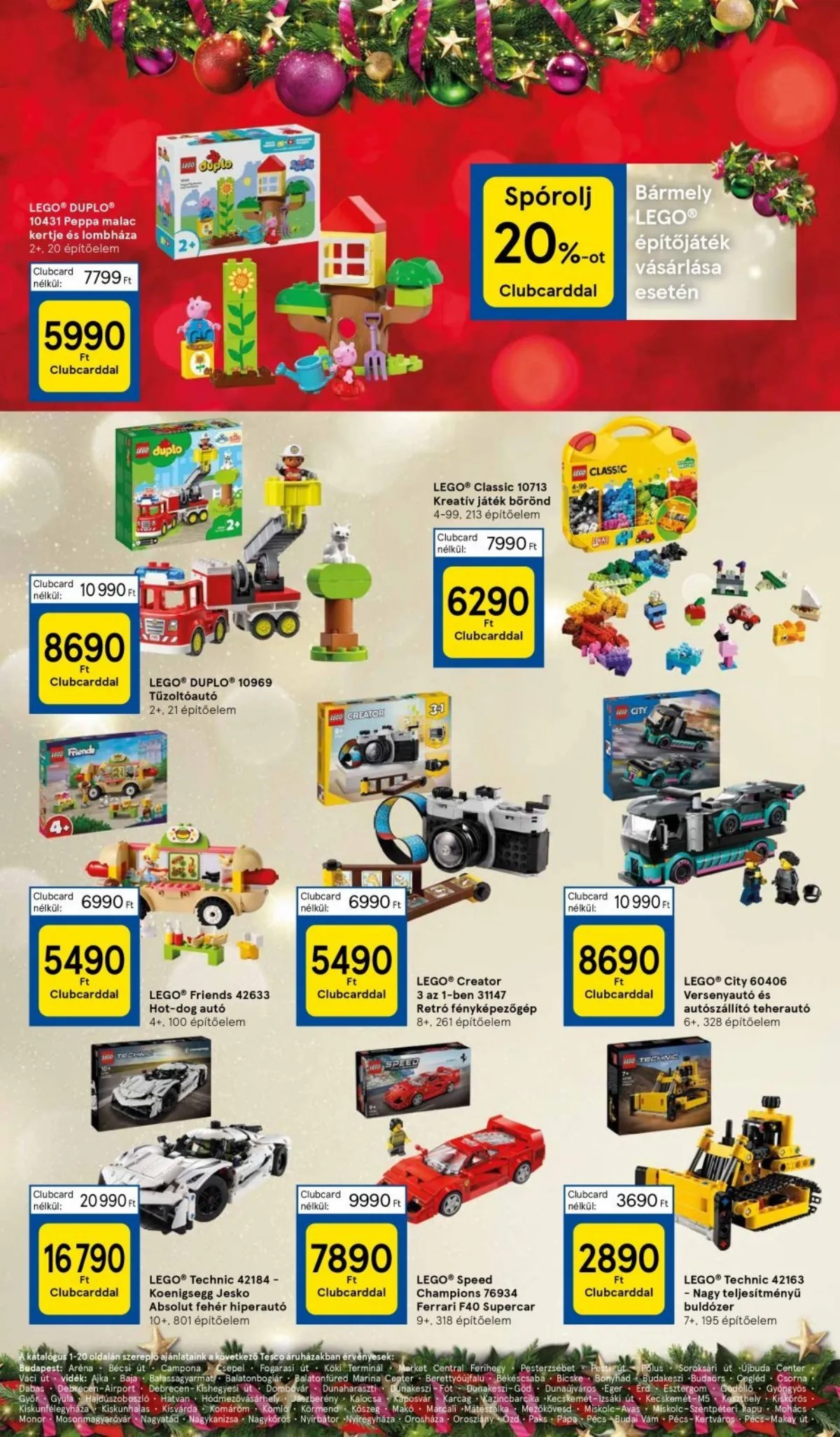 Tesco akciós újság Hipermarket játékok 10.30–10.30 – 10. oldal