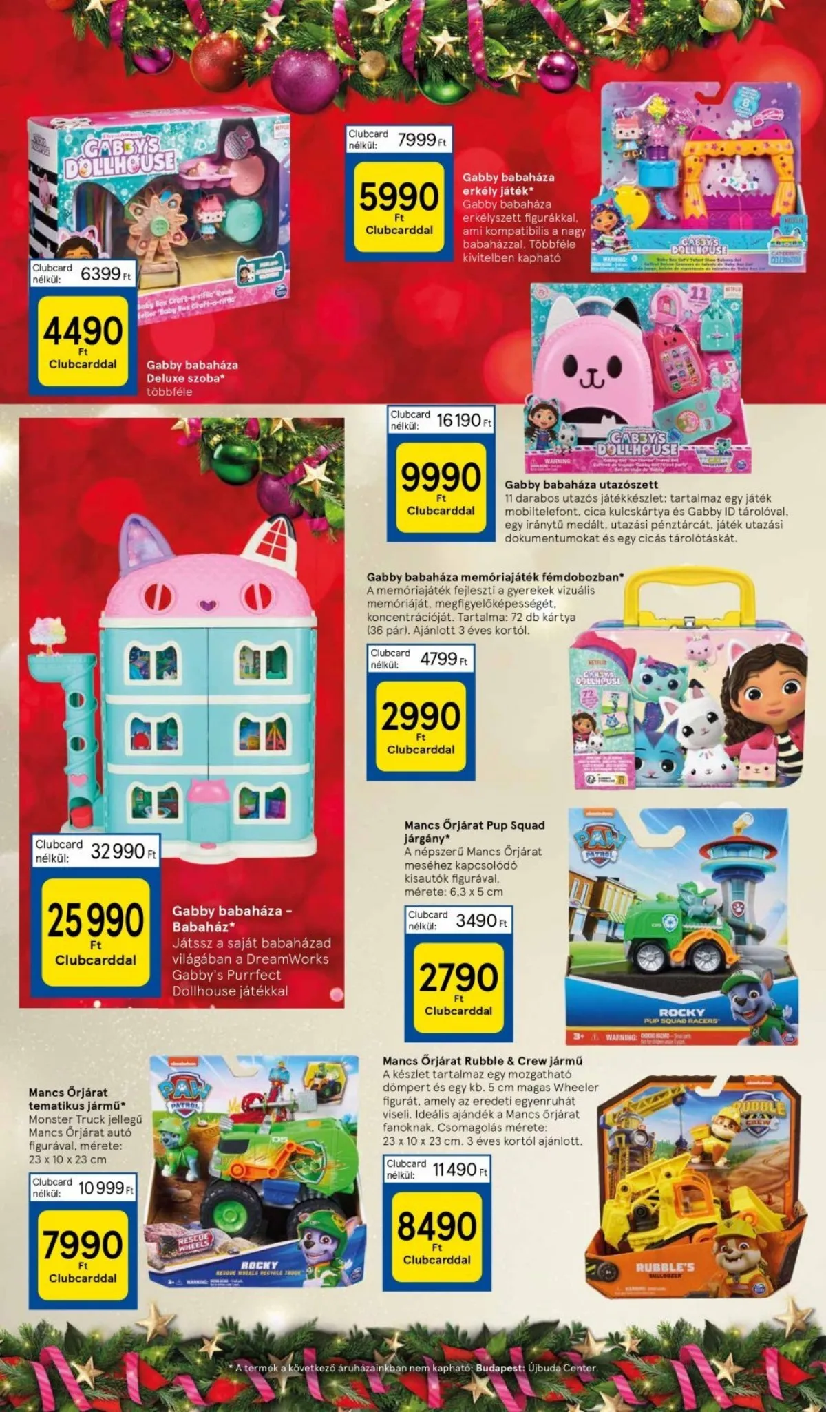 Tesco akciós újság Hipermarket játékok 10.30–10.30 – 6. oldal