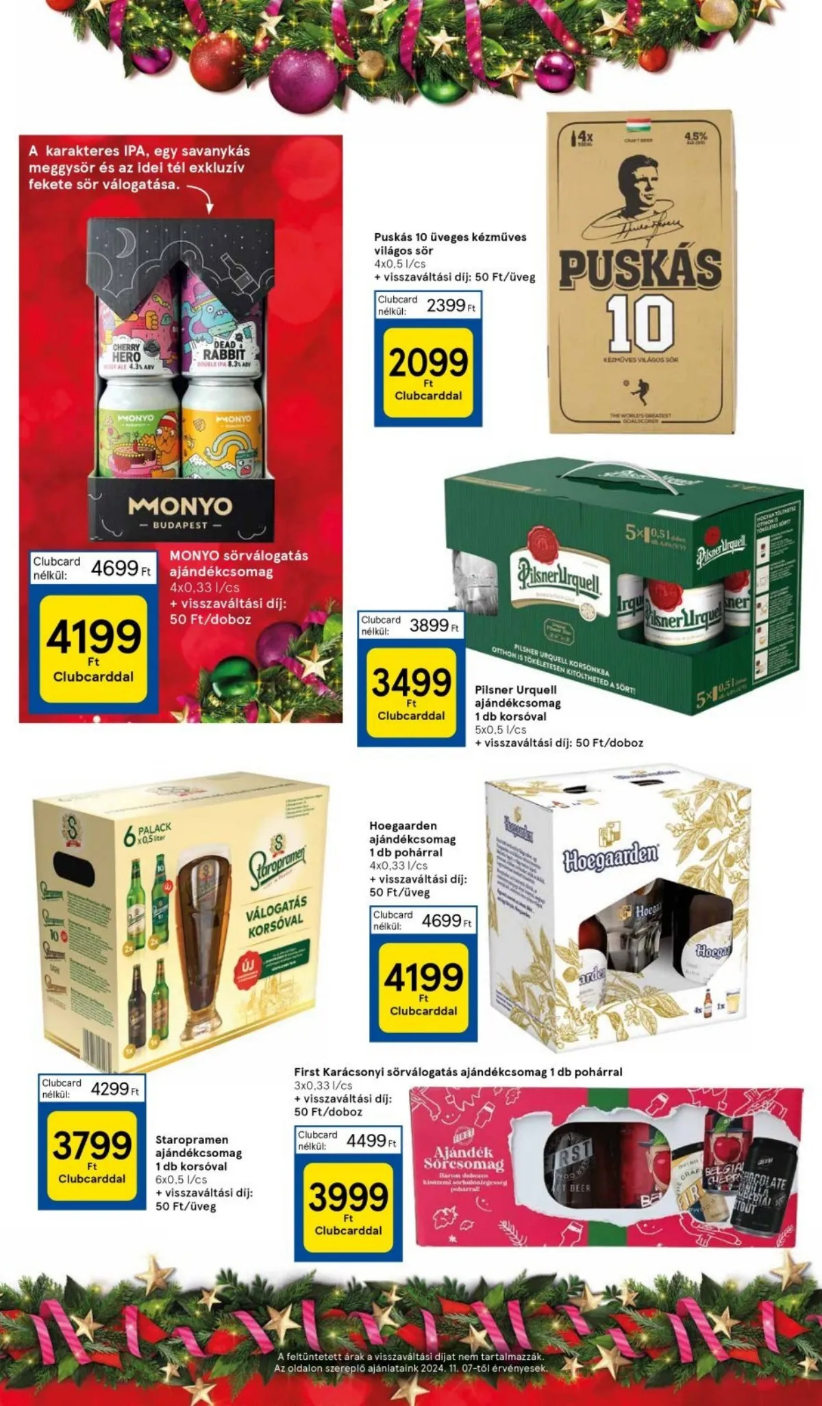 Tesco akciós újság Hipermarket Karacsony 10.30–10.30 – 10. oldal