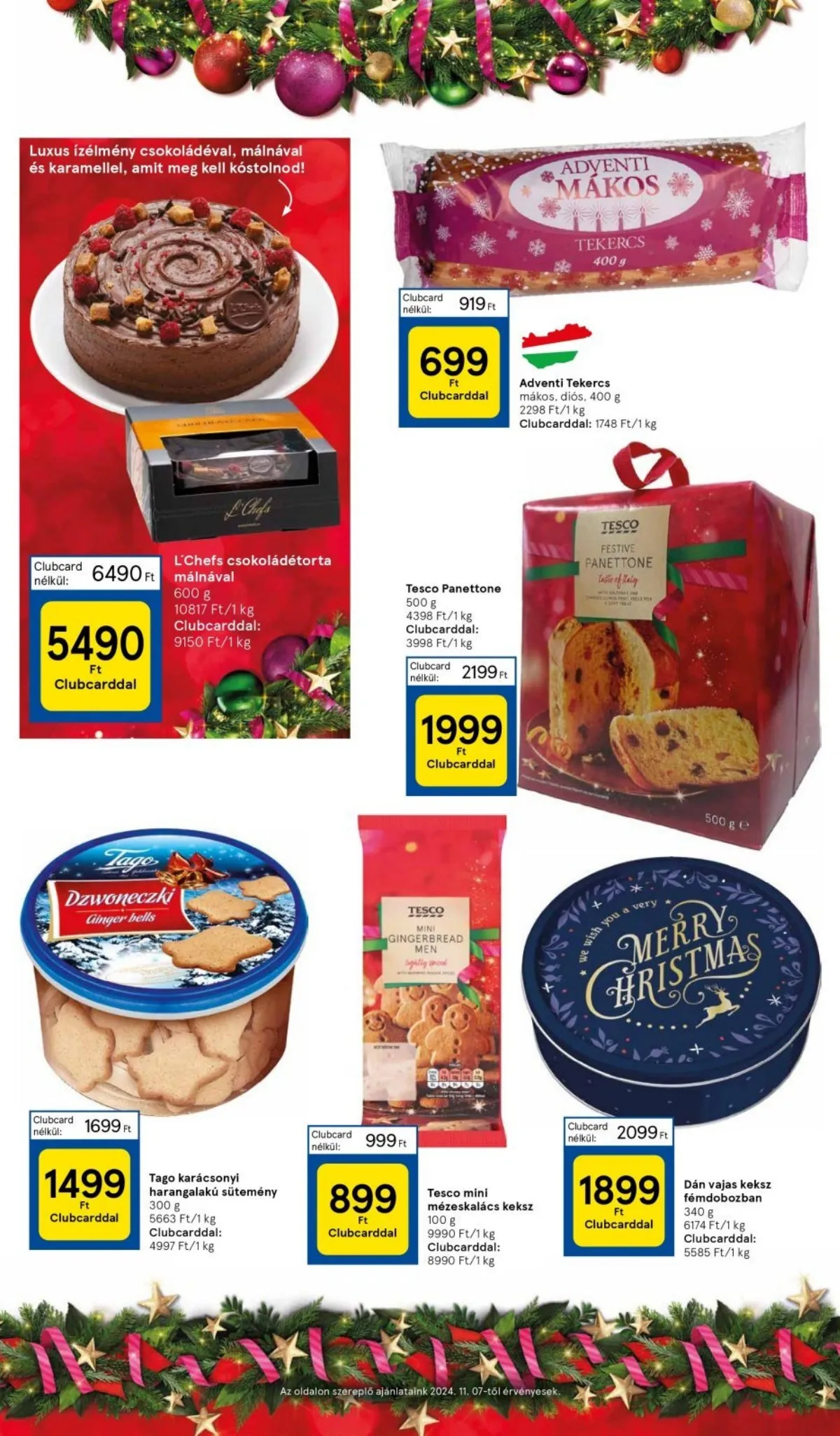 Tesco akciós újság Hipermarket Karacsony 10.30–10.30 – 4. oldal
