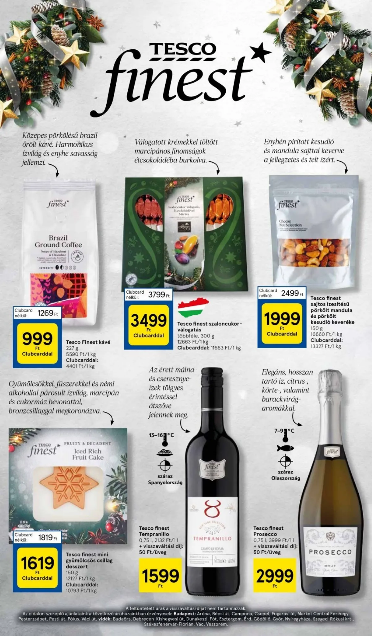 Tesco akciós újság Hipermarket Karacsony 10.30–10.30 – 5. oldal