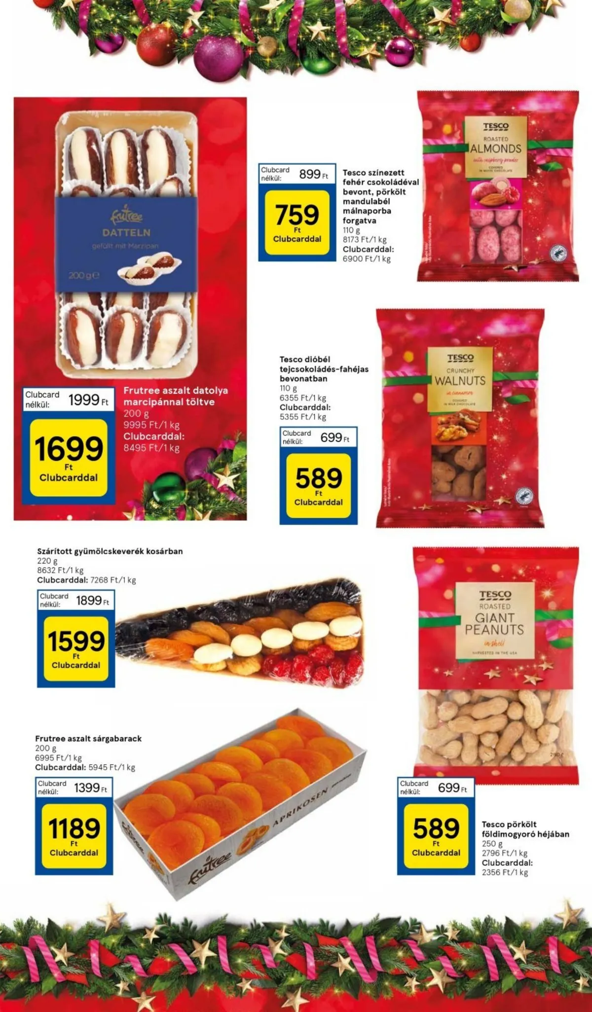 Tesco akciós újság Hipermarket Karacsony 10.30–10.30 – 6. oldal