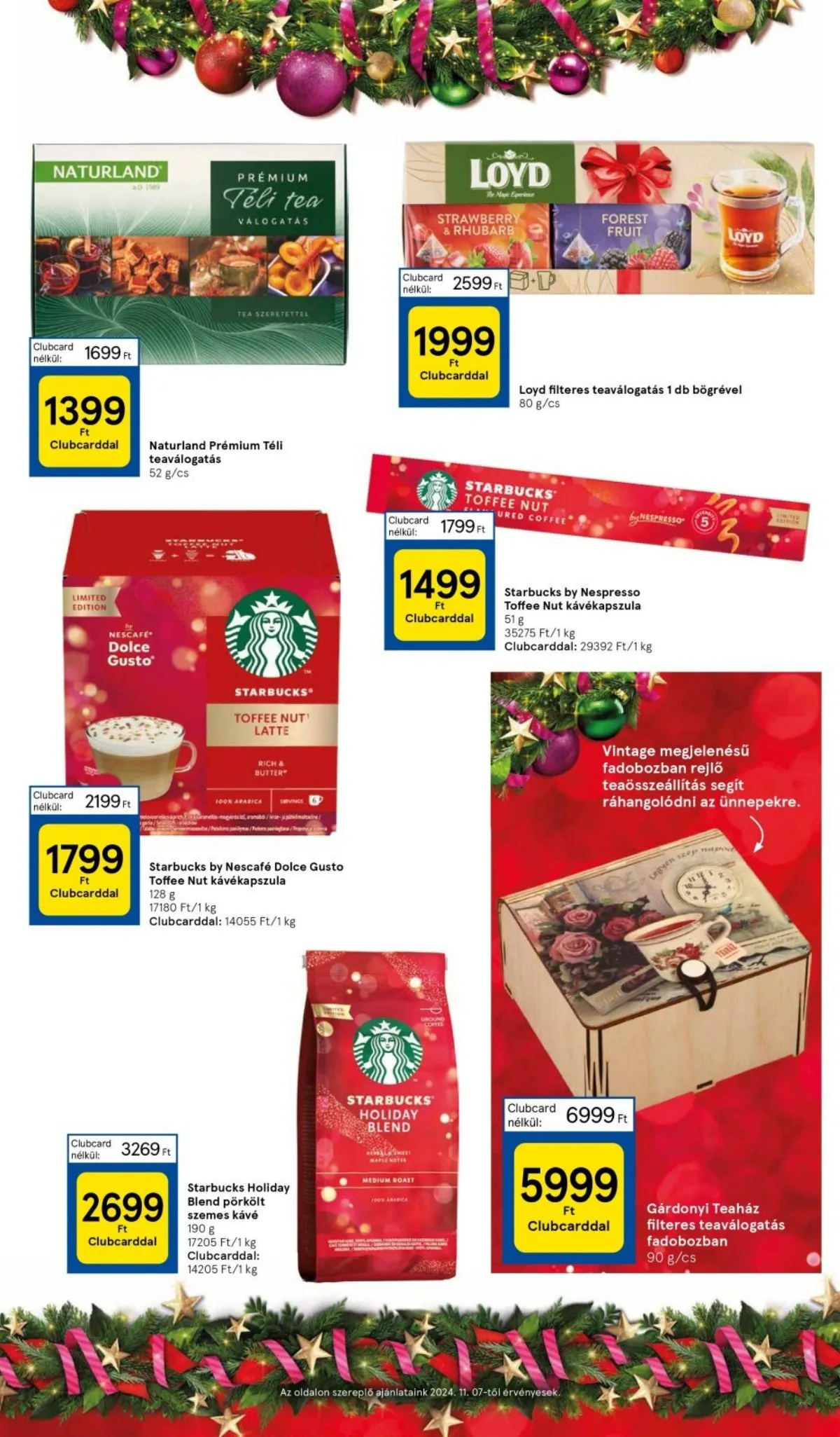Tesco akciós újság Hipermarket Karacsony 10.30–10.30 – 7. oldal