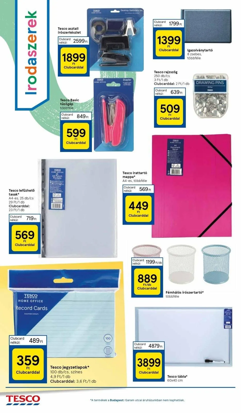 Tesco akciós újság Hipermarket katalógus 08.15–09.17 – 12. oldal
