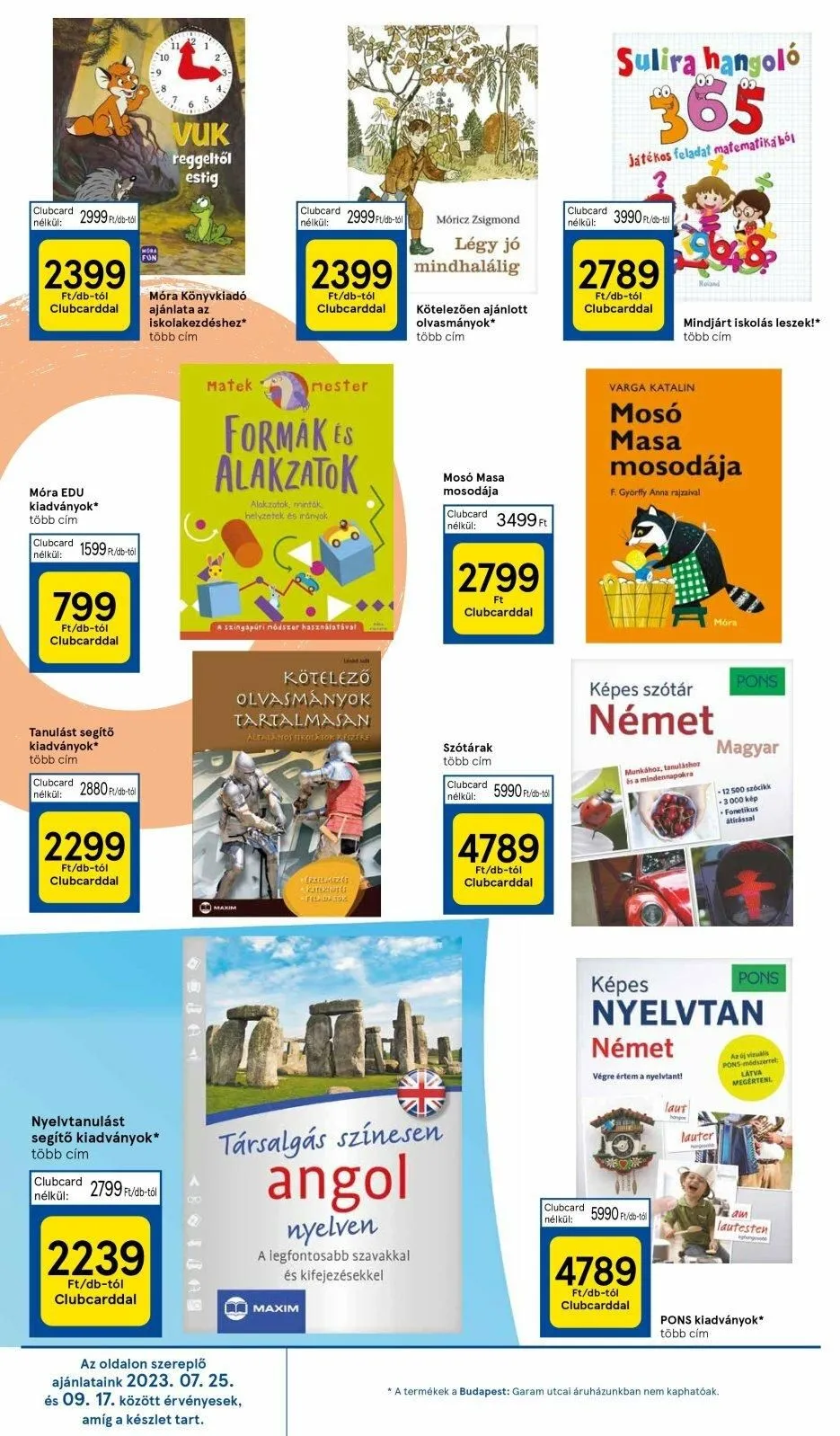 Tesco akciós újság Hipermarket katalógus 08.15–09.17 – 16. oldal