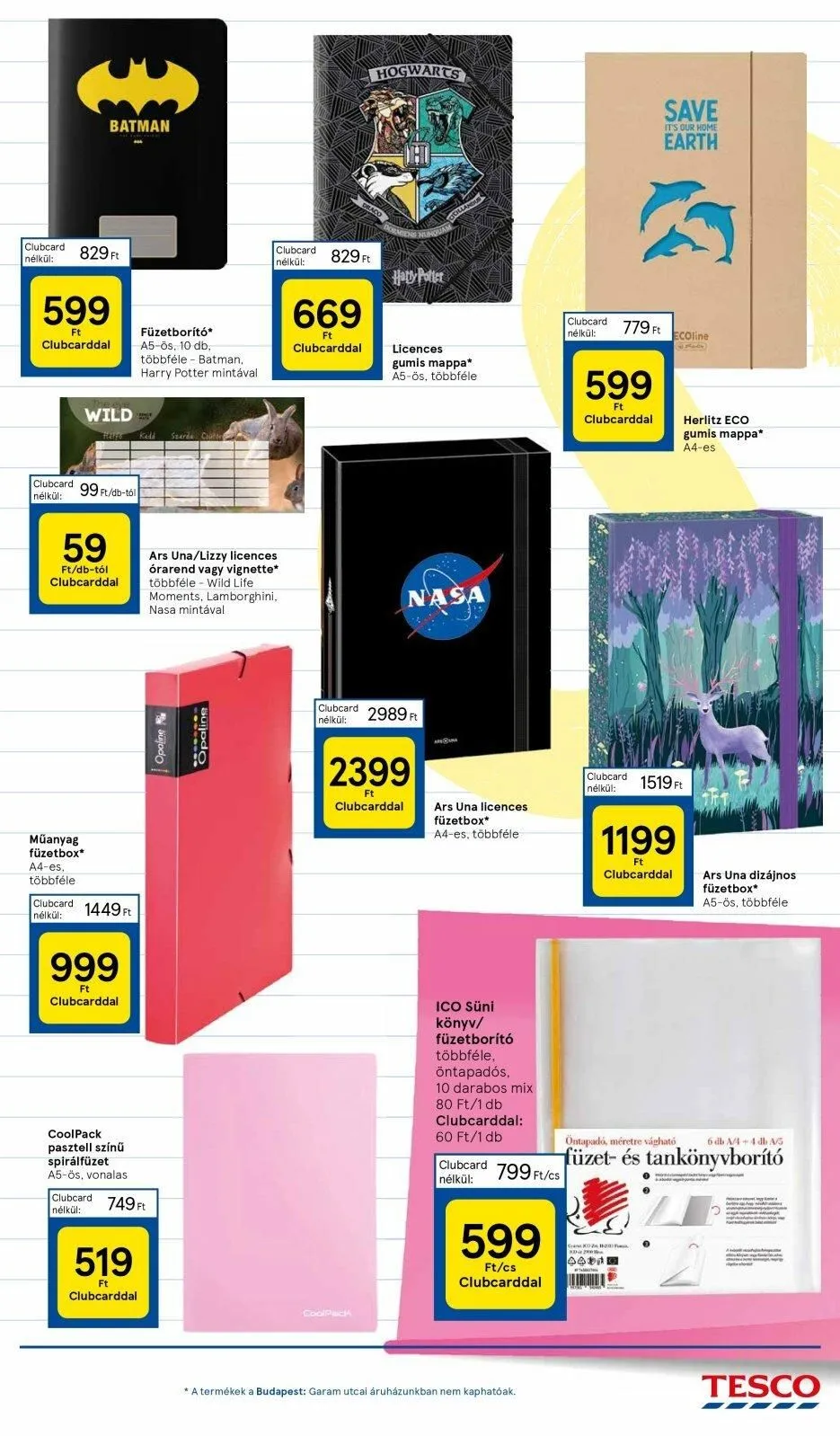 Tesco akciós újság Hipermarket katalógus 08.15–09.17 – 5. oldal