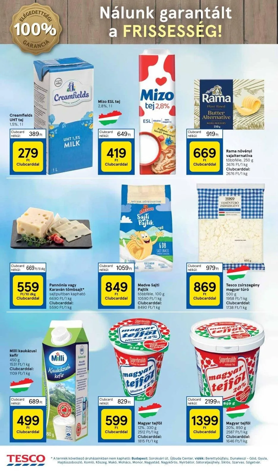 Tesco akciós újság Hipermarket 06.22–06.28 – 10. oldal