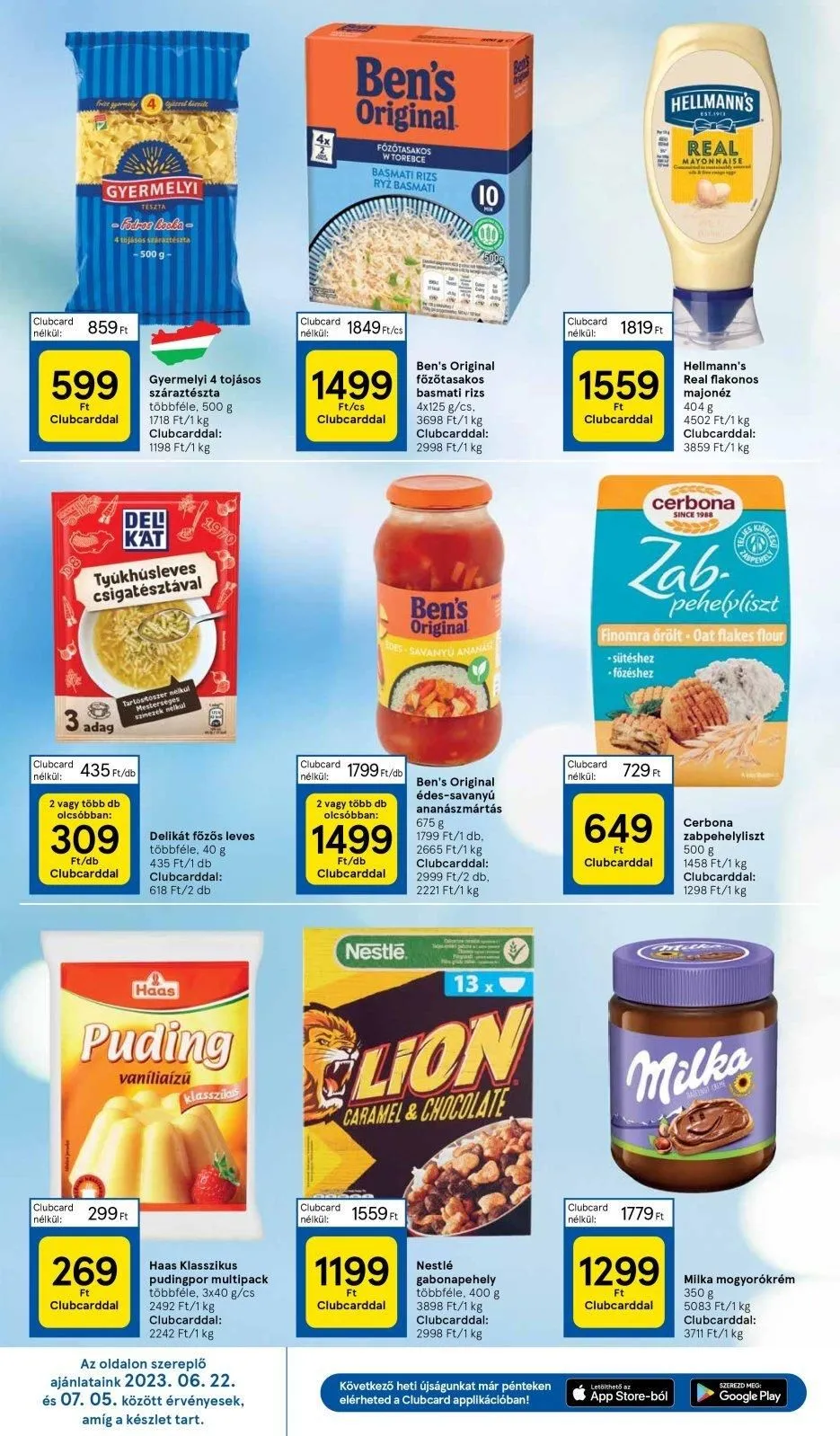 Tesco akciós újság Hipermarket 06.22–06.28 – 16. oldal