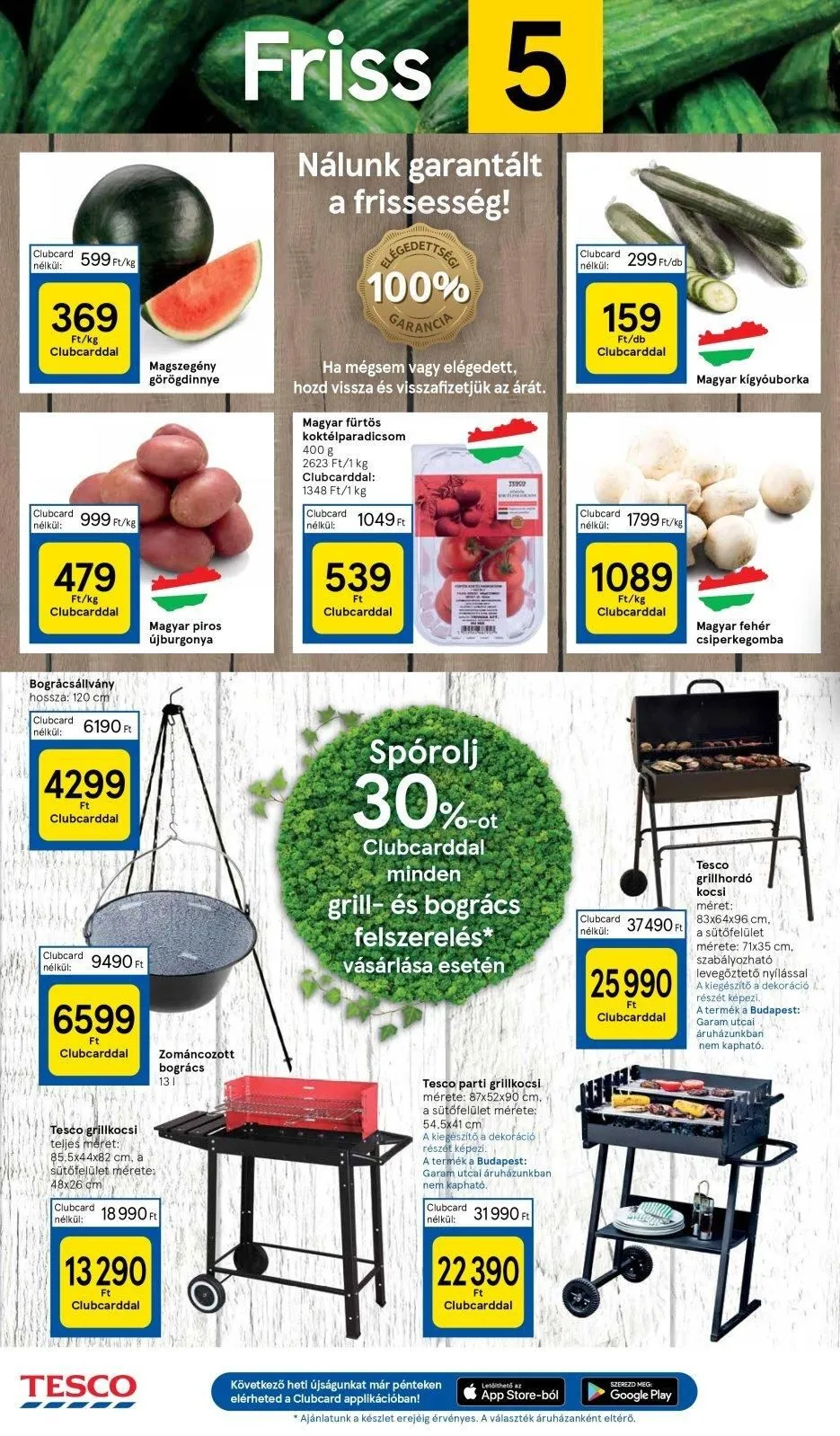 Tesco akciós újság Hipermarket 06.22–06.28 – 4. oldal