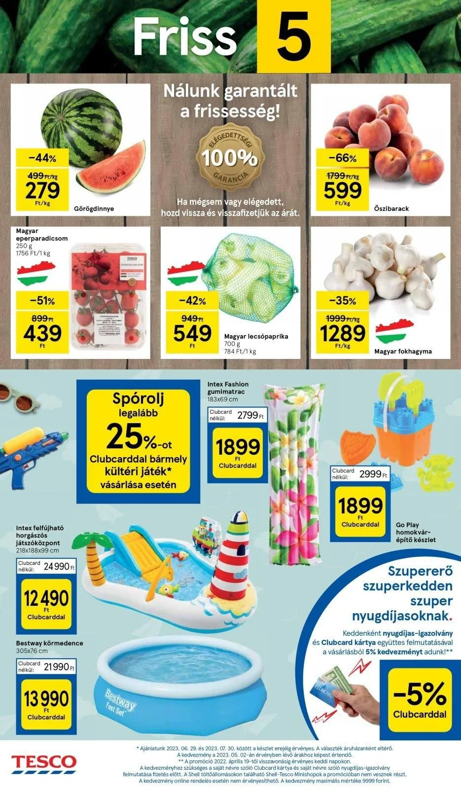 Tesco akciós újság Hipermarket 06.29–07.05 – 4. oldal