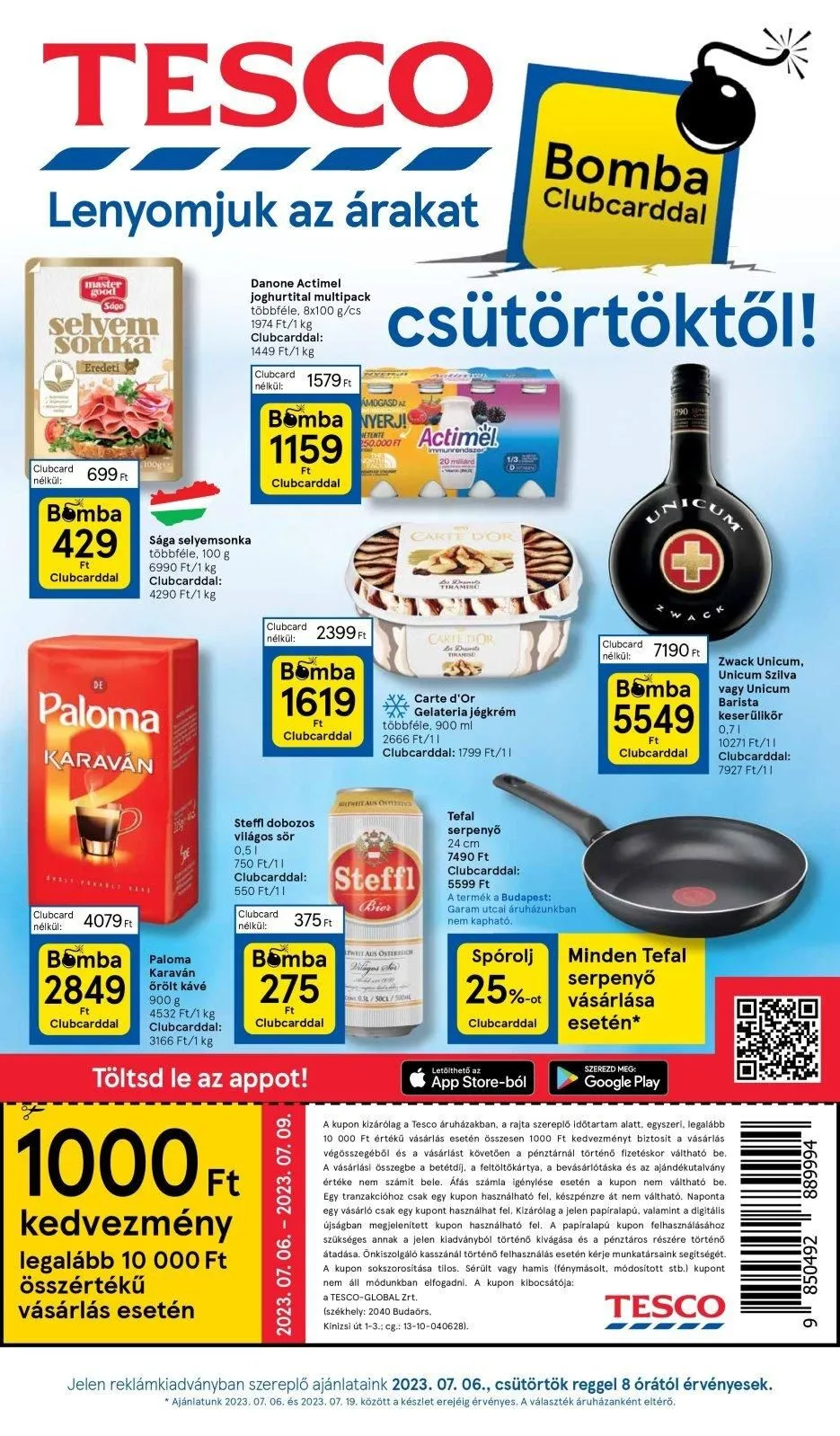 Tesco akciós újság Hipermarket 07.06–07.12