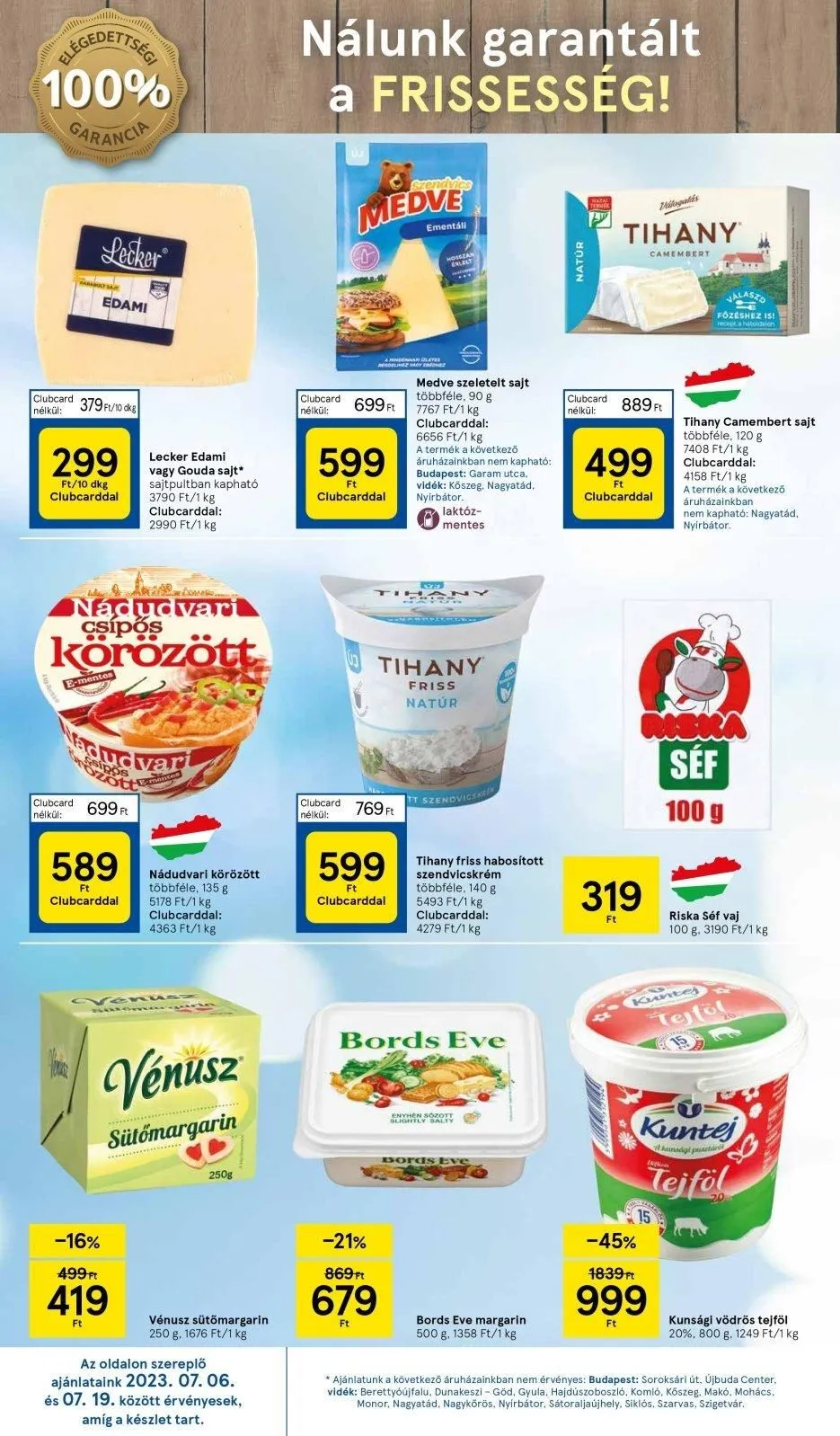 Tesco akciós újság Hipermarket 07.06–07.12 – 12. oldal