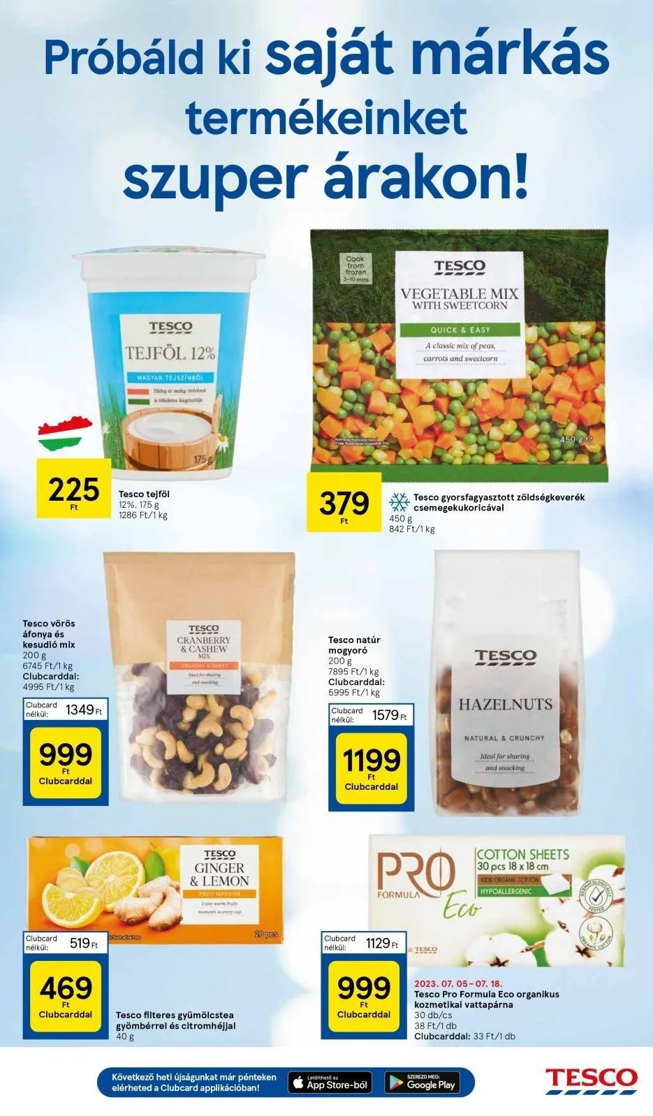 Tesco akciós újság Hipermarket 07.06–07.12 – 15. oldal