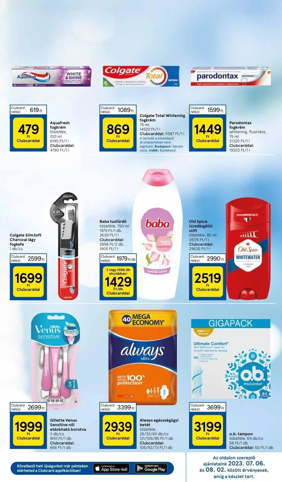 Tesco akciós újság Hipermarket 07.06–07.12 – 31. oldal