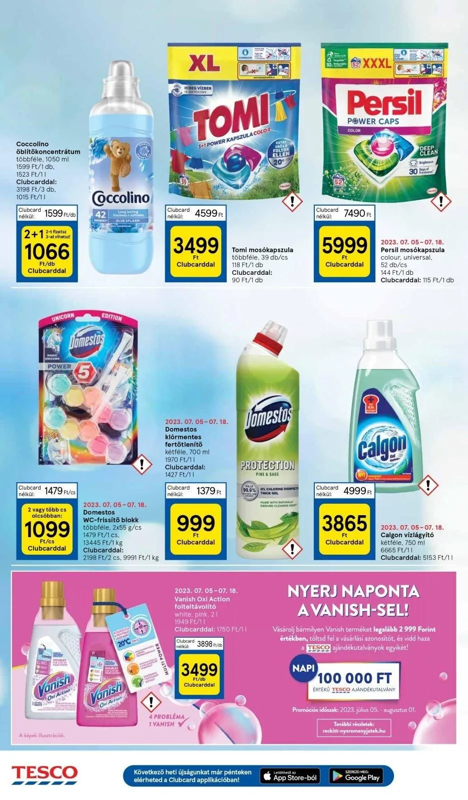 Tesco akciós újság Hipermarket 07.06–07.12 – 32. oldal