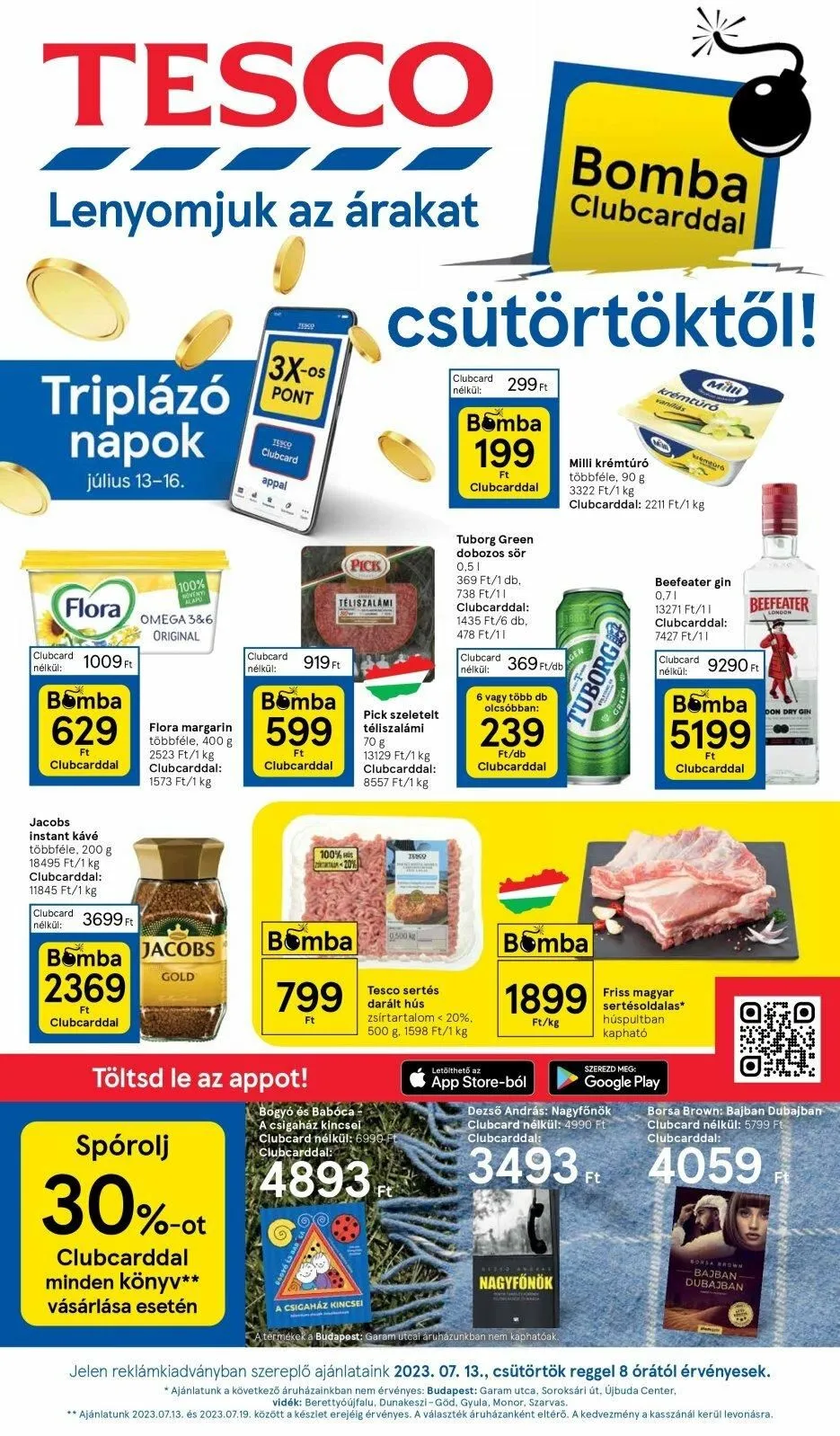 Tesco akciós újság Hipermarket 07.13–07.19