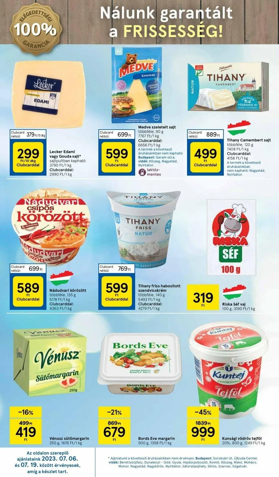 Tesco akciós újság Hipermarket 07.13–07.19 – 12. oldal