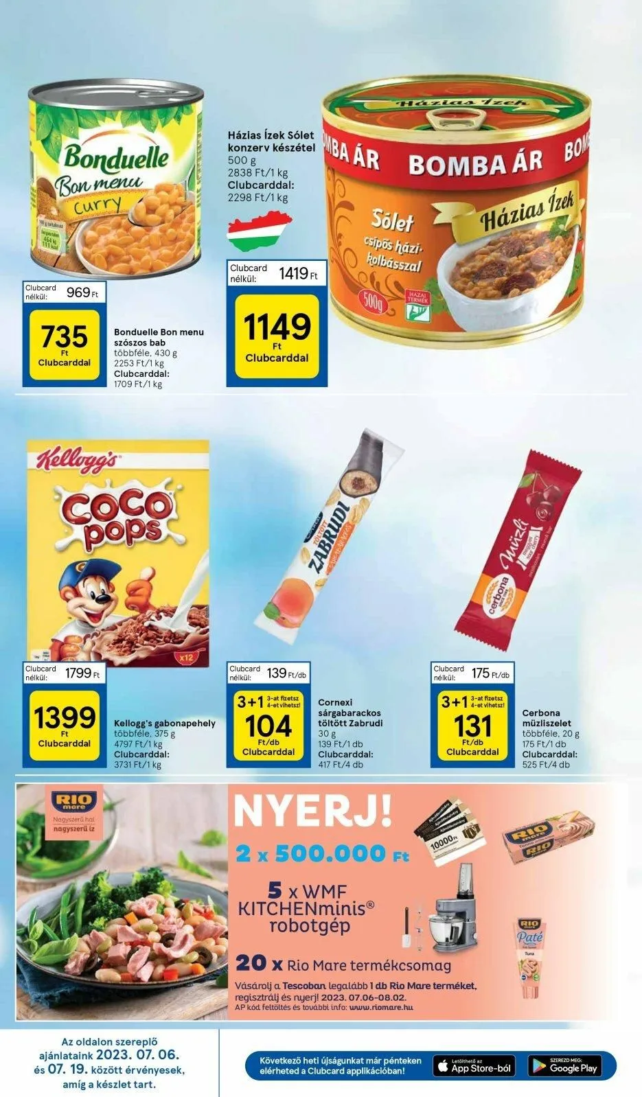 Tesco akciós újság Hipermarket 07.13–07.19 – 22. oldal