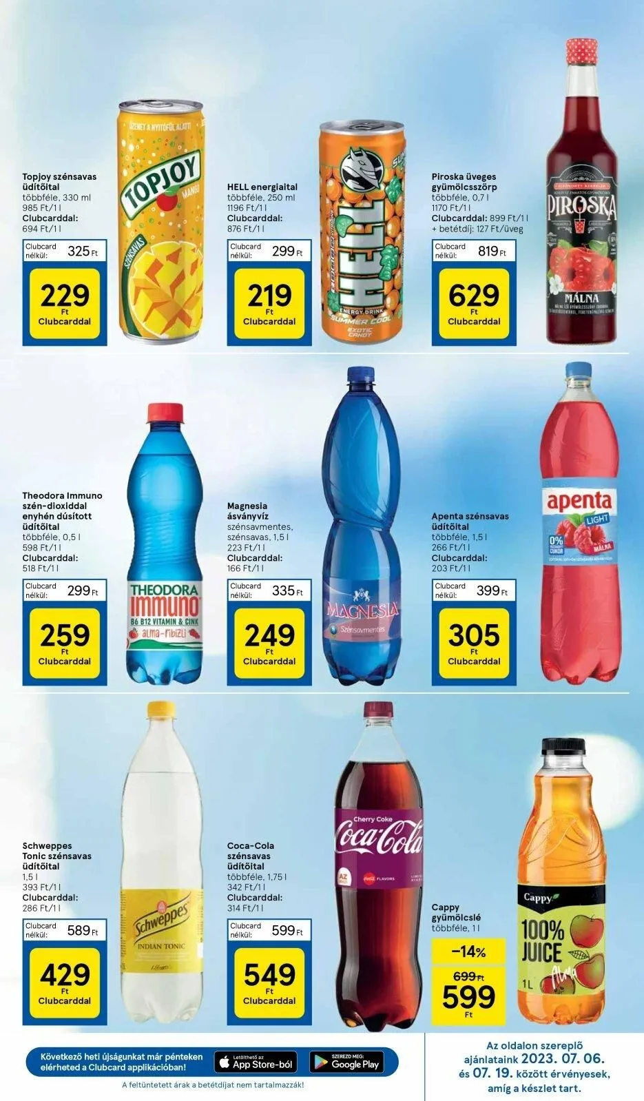 Tesco akciós újság Hipermarket 07.13–07.19 – 23. oldal