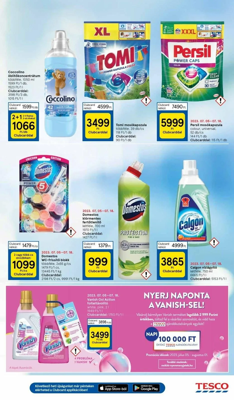 Tesco akciós újság Hipermarket 07.13–07.19 – 33. oldal