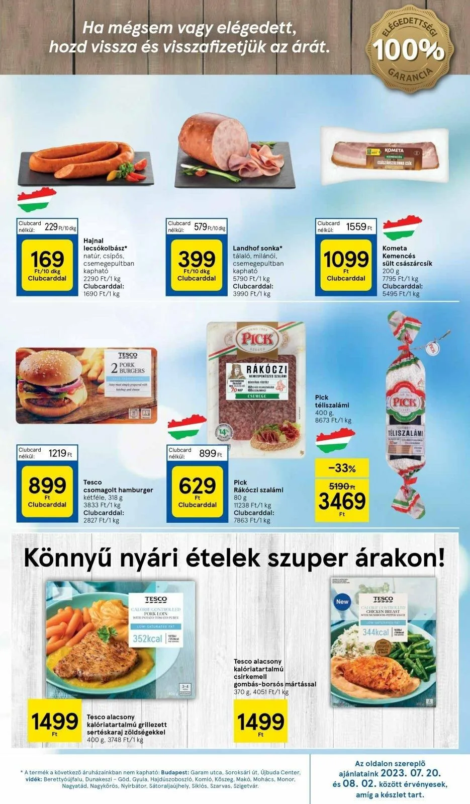 Tesco akciós újság Hipermarket 07.20–07.26 – 13. oldal