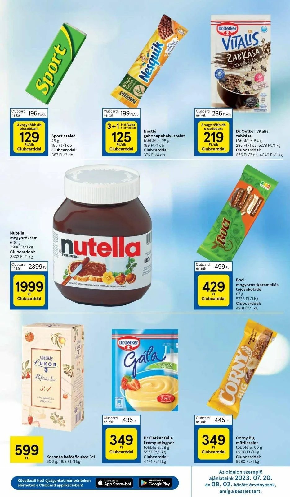 Tesco akciós újság Hipermarket 07.20–07.26 – 19. oldal