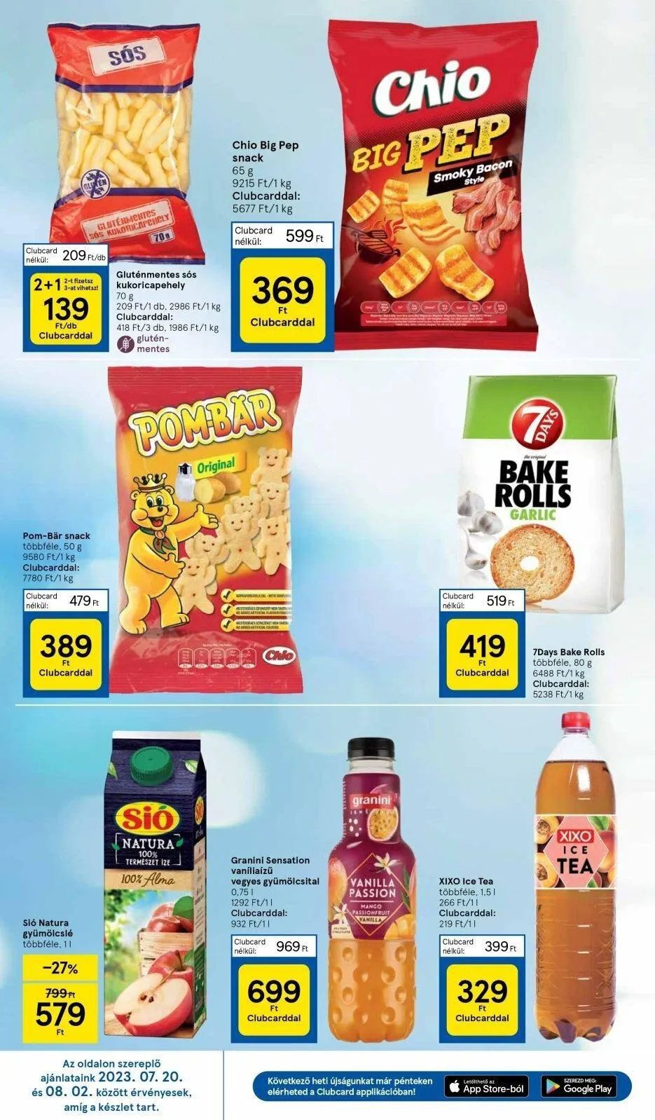 Tesco akciós újság Hipermarket 07.20–07.26 – 20. oldal