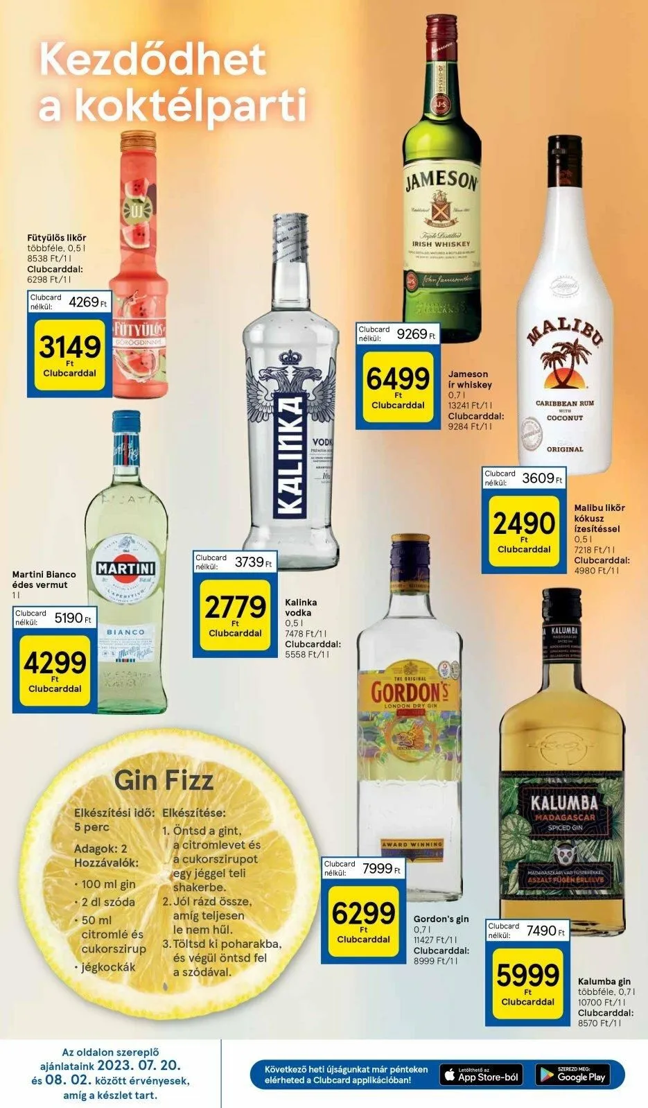 Tesco akciós újság Hipermarket 07.20–07.26 – 22. oldal
