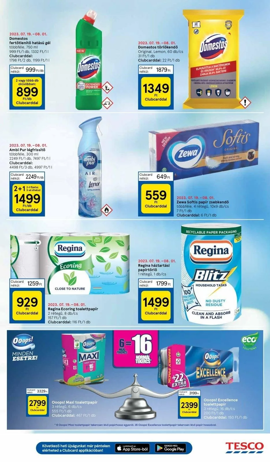 Tesco akciós újság Hipermarket 07.20–07.26 – 27. oldal