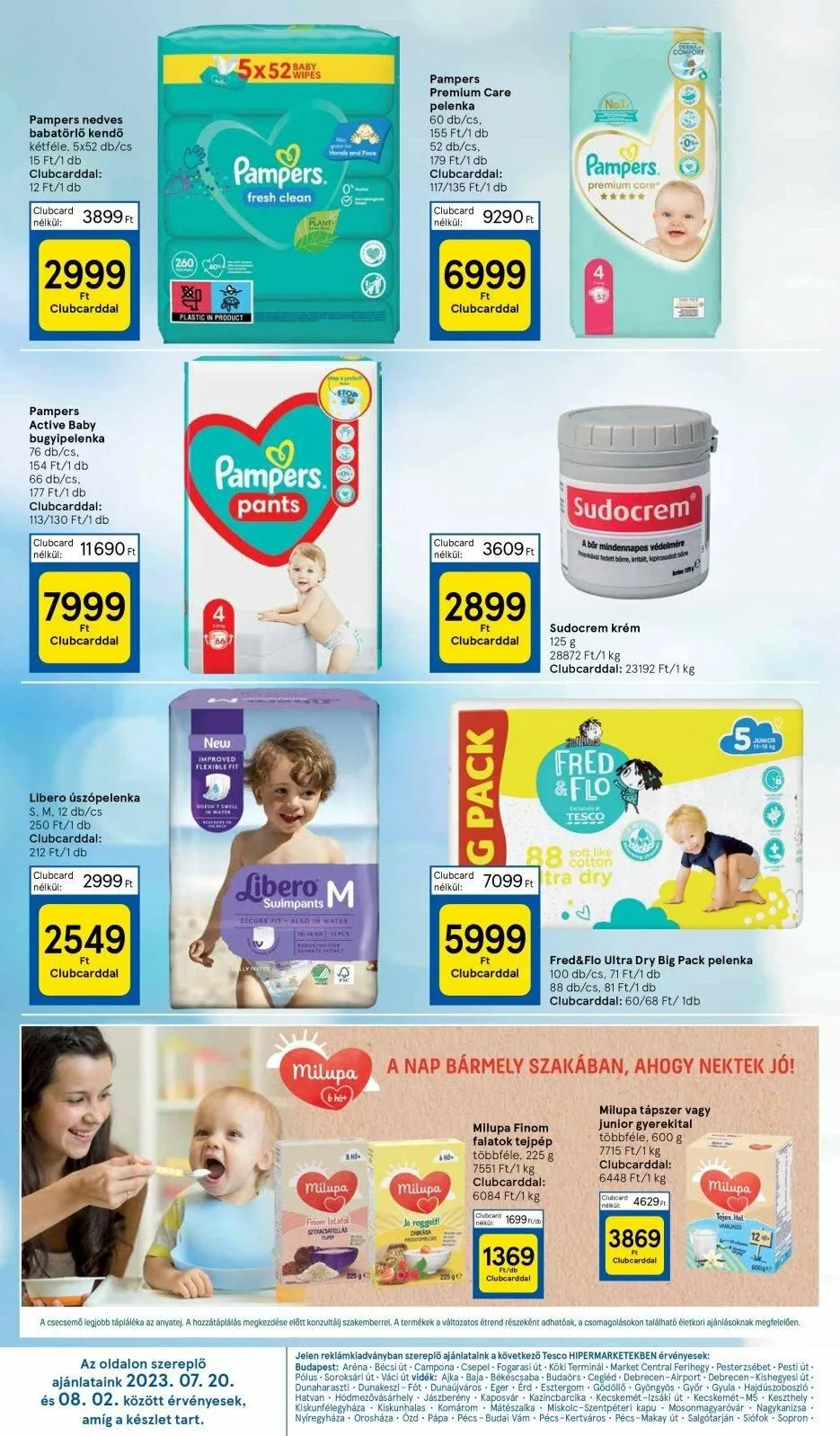 Tesco akciós újság Hipermarket 07.20–07.26 – 32. oldal