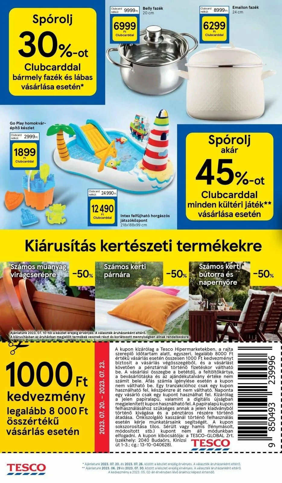 Tesco akciós újság Hipermarket 07.20–07.26 – 4. oldal