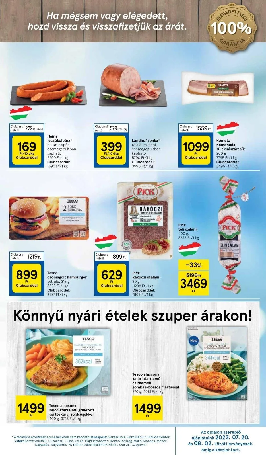 Tesco akciós újság Hipermarket 07.27–08.02 – 13. oldal