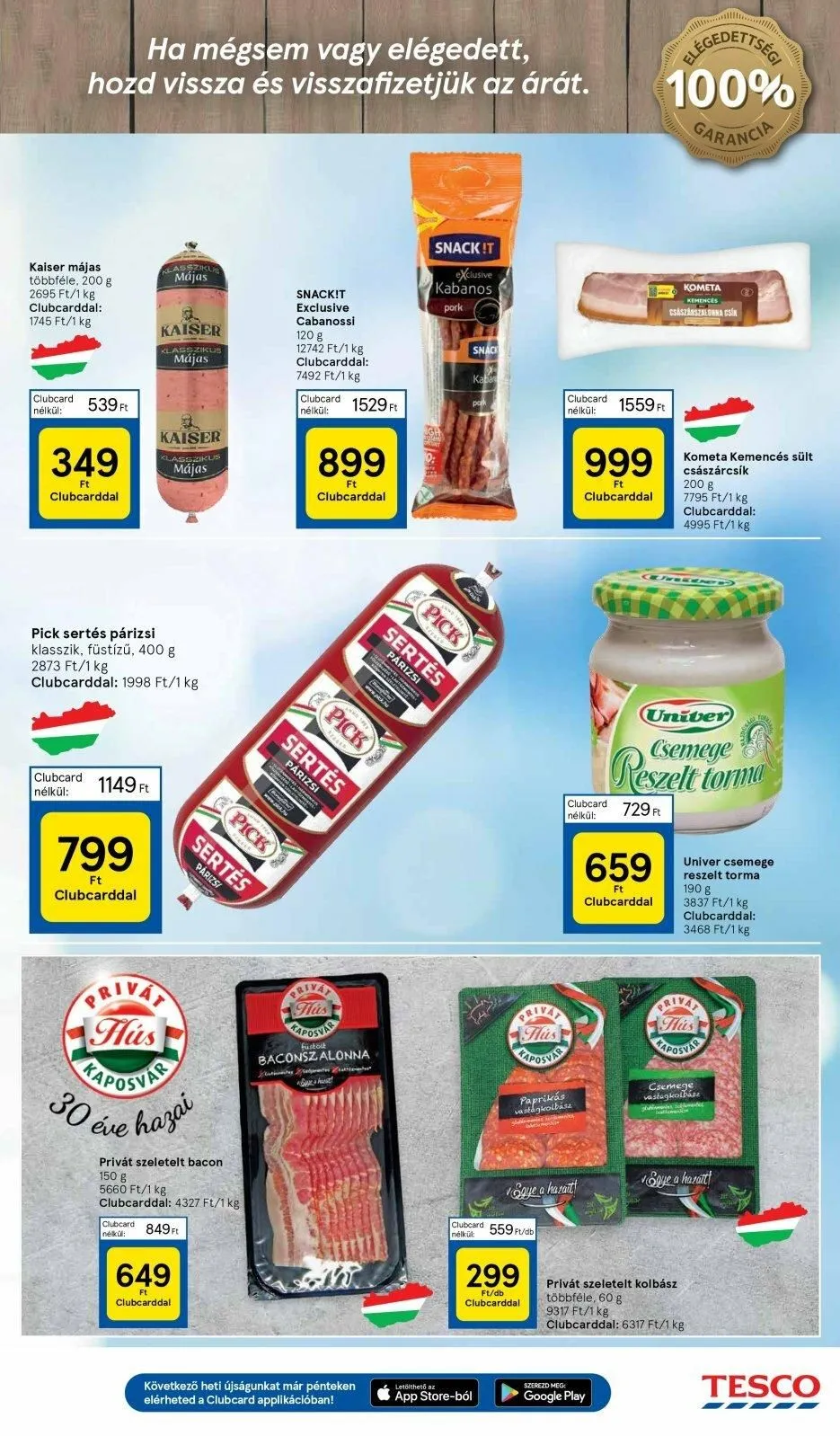 Tesco akciós újság Hipermarket 08.03–08.09 – 15. oldal