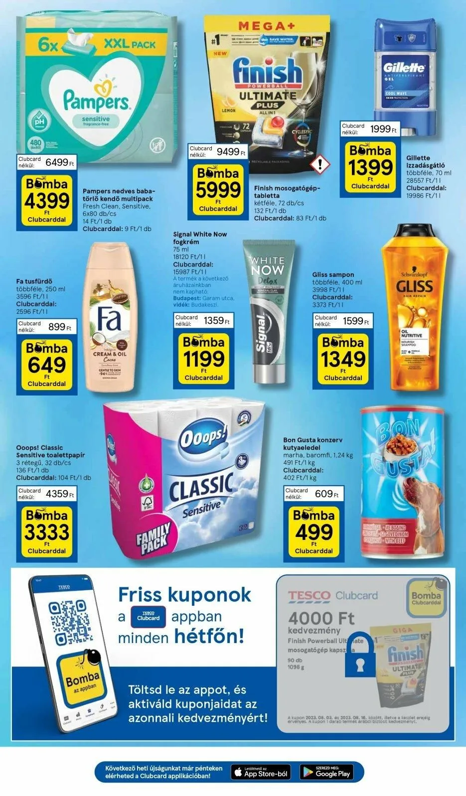 Tesco akciós újság Hipermarket 08.03–08.09 – 3. oldal