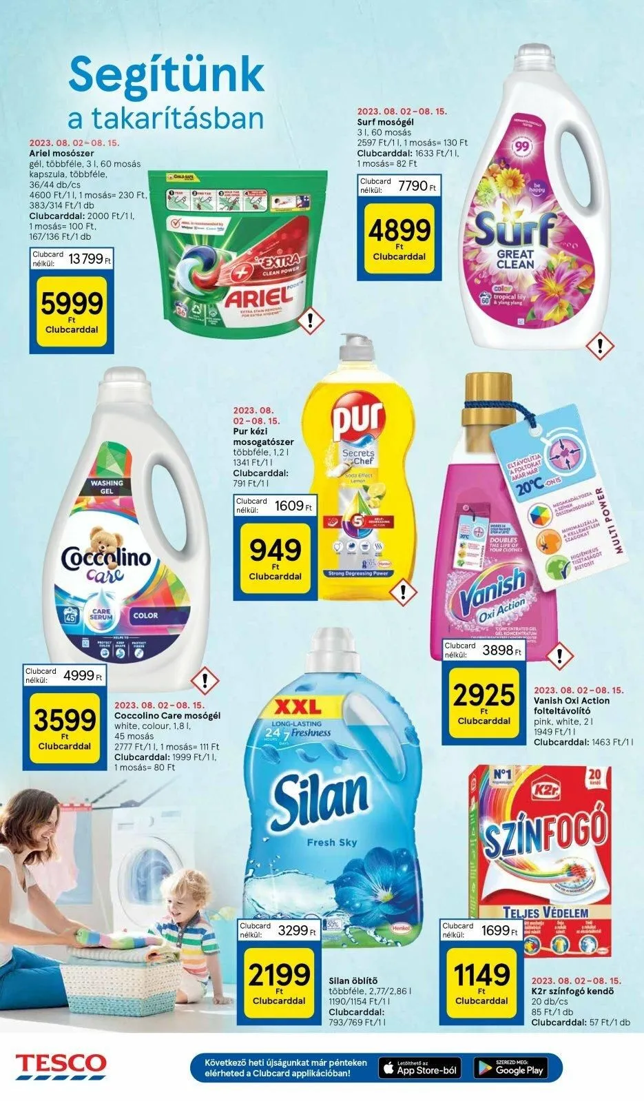 Tesco akciós újság Hipermarket 08.03–08.09 – 32. oldal