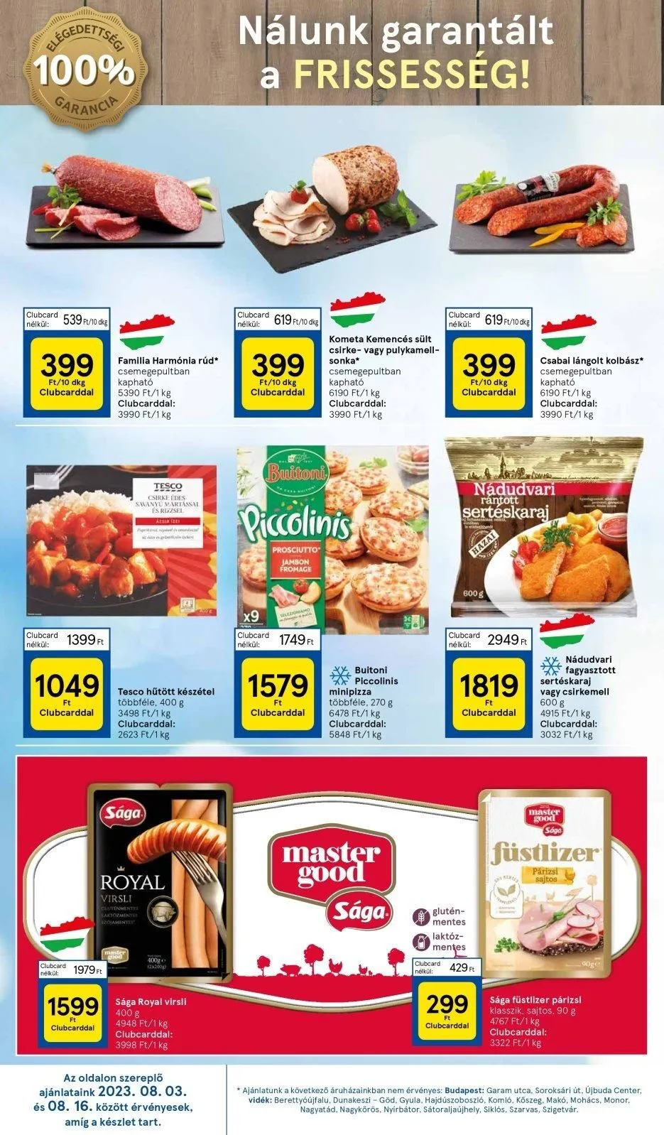 Tesco akciós újság Hipermarket 08.10–08.16 – 18. oldal