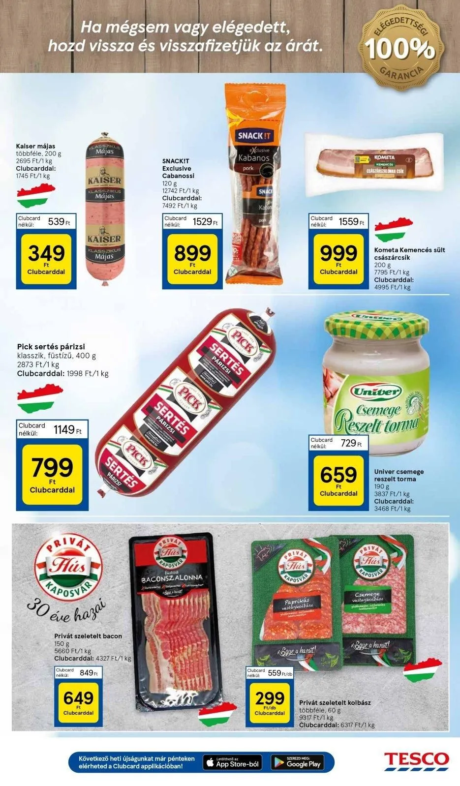 Tesco akciós újság Hipermarket 08.10–08.16 – 19. oldal