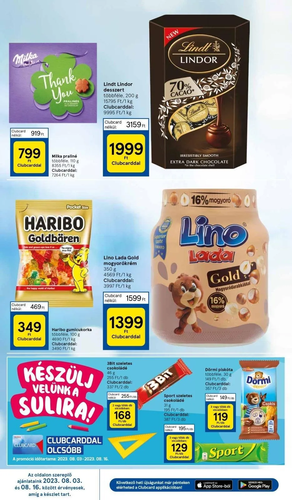 Tesco akciós újság Hipermarket 08.10–08.16 – 22. oldal